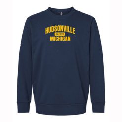 Alternative view of Hudsonville Adidas Fleece Crewneck Sweatshirt