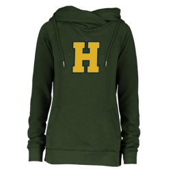 Hudsonville Ladies Classic Fleece Funnel Neck Pullover Hood
