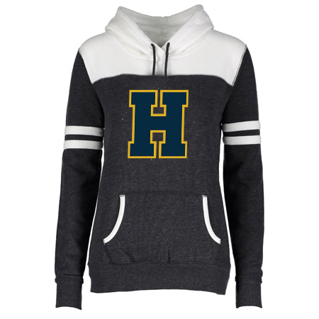 Hudsonville Ladies Varsity Fleece Pullover Hood - Image 7