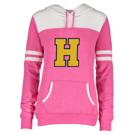 Hudsonville Ladies Varsity Fleece Pullover Hood - Image 34