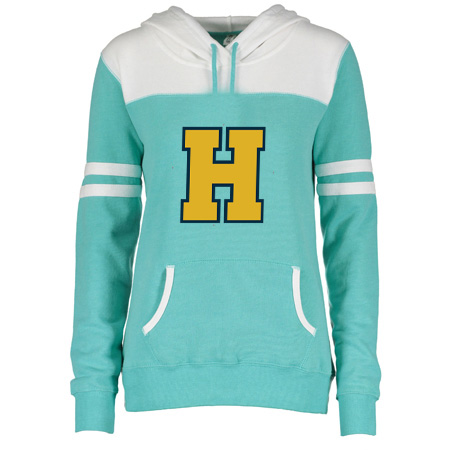 Hudsonville Ladies Varsity Fleece Pullover Hood - Image 31