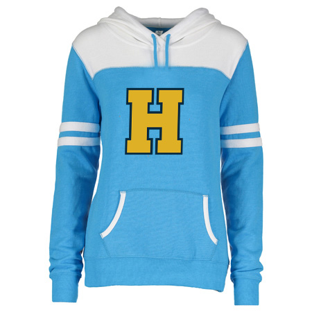 Hudsonville Ladies Varsity Fleece Pullover Hood - Image 13