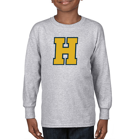 Hudsonville Youth Heavy Cotton™ Youth Long Sleeve T-Shirt - Image 11