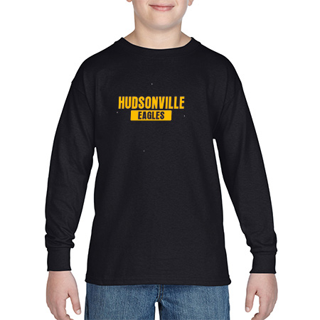 Hudsonville Youth Heavy Cotton™ Youth Long Sleeve T-Shirt - Image 17