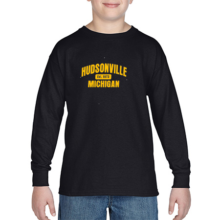 Hudsonville Youth Heavy Cotton™ Youth Long Sleeve T-Shirt - Image 15
