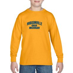 Alternative view of Hudsonville Youth Heavy Cotton™ Youth Long Sleeve T-Shirt