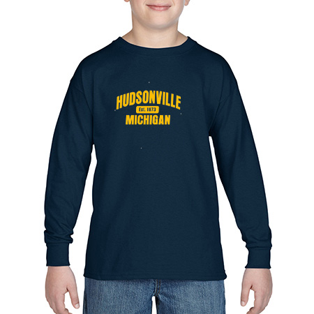 Hudsonville Youth Heavy Cotton™ Youth Long Sleeve T-Shirt - Image 21