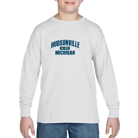 Hudsonville Youth Heavy Cotton™ Youth Long Sleeve T-Shirt - Image 30