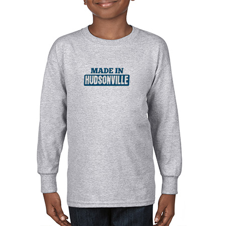 Hudsonville Youth Heavy Cotton™ Youth Long Sleeve T-Shirt - Image 26