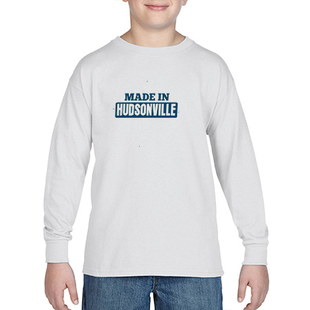 Hudsonville Youth Heavy Cotton™ Youth Long Sleeve T-Shirt - Image 10
