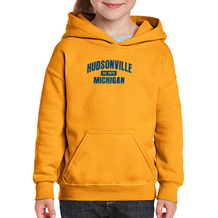 Hudsonville Youth Heavy Blend™ Youth Hooded Sweatshirt - Image 7