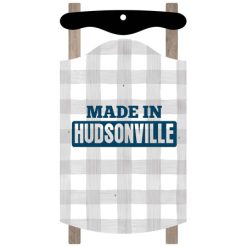 Hudsonville Sled Ornament