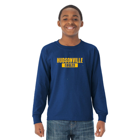 Hudsonville Youth DRI-POWER Youth Long Sleeve T-Shirt - Image 3