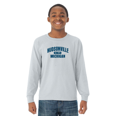 Hudsonville Youth DRI-POWER Youth Long Sleeve T-Shirt - Image 47