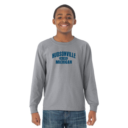 Hudsonville Youth DRI-POWER Youth Long Sleeve T-Shirt - Image 13