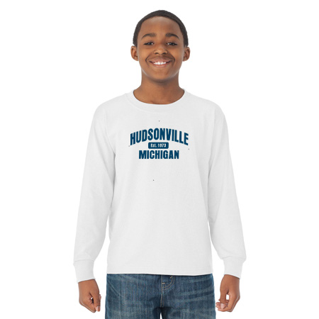 Hudsonville Youth DRI-POWER Youth Long Sleeve T-Shirt - Image 40