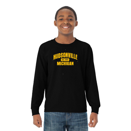 Hudsonville Youth DRI-POWER Youth Long Sleeve T-Shirt - Image 23