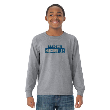 Hudsonville Youth DRI-POWER Youth Long Sleeve T-Shirt - Image 19