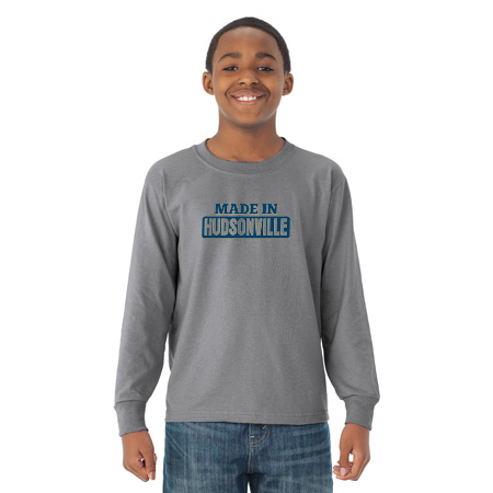 Hudsonville Youth DRI-POWER Youth Long Sleeve T-Shirt - Image 34