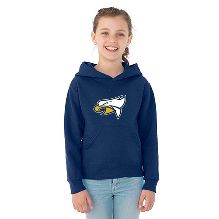 Hudsonville Youth NuBlend® Youth Hooded Sweatshirt - Image 6