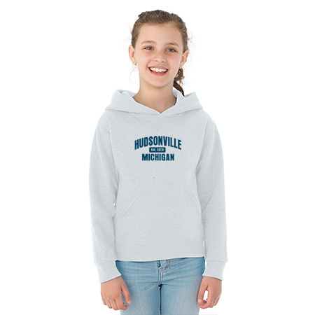 Hudsonville Youth NuBlend® Youth Hooded Sweatshirt - Image 25