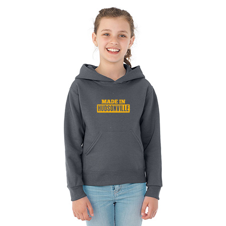 Hudsonville Youth NuBlend® Youth Hooded Sweatshirt - Image 54