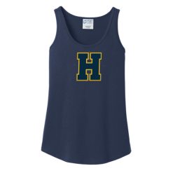 Alternative view of Hudsonville Ladies Ladies Core Cotton Tank Top