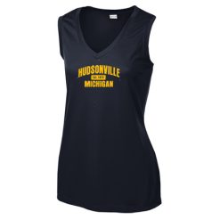 Alternative view of Hudsonville Ladies Ladies Sleeveless PosiCharge® Competitor™ V-Neck Tee