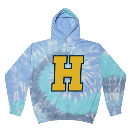 Hudsonville Youth Youth Tie Dye Fleece Pullover - Image 13