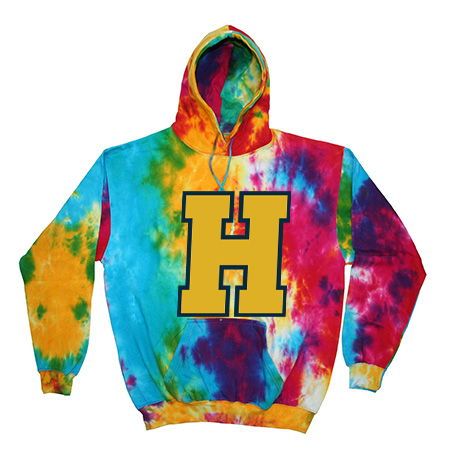 Hudsonville Youth Youth Tie Dye Fleece Pullover - Image 55