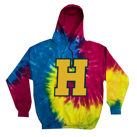 Hudsonville Youth Youth Tie Dye Fleece Pullover - Image 30