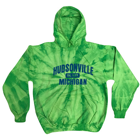 Hudsonville Youth Youth Tie Dye Fleece Pullover - Image 38