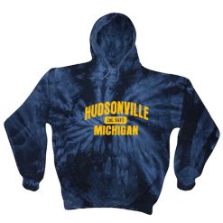 Hudsonville Youth Youth Tie Dye Fleece Pullover