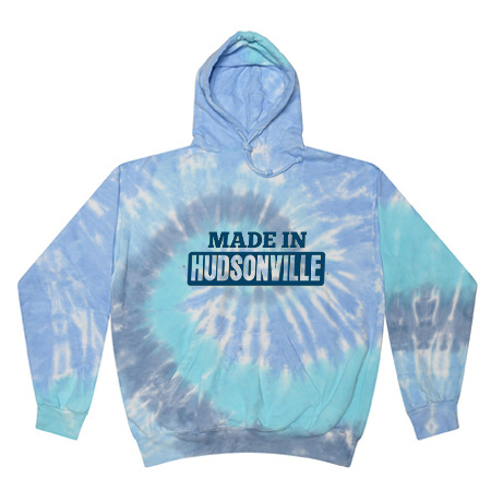 Hudsonville Youth Youth Tie Dye Fleece Pullover - Image 32