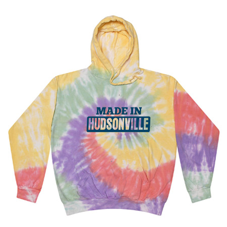 Hudsonville Youth Youth Tie Dye Fleece Pullover - Image 41