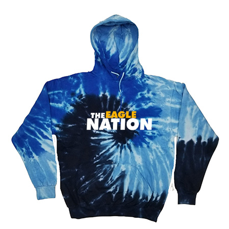 Hudsonville Youth Youth Tie Dye Fleece Pullover - Image 9