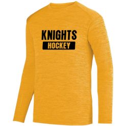 Alternative view of KH Hockey Adult SHADOW TONAL HEATHER LONG SLEEVE TEE