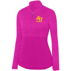 Alternative view of KH Hockey Ladies Shadow Tonal Heather ¼ Zip Pullover