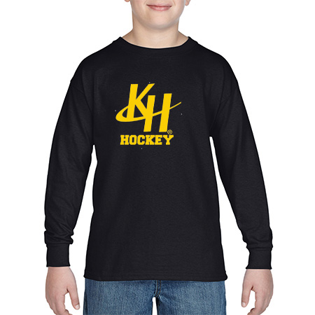 KH Hockey Youth Heavy Cotton™ Youth Long Sleeve T-Shirt - Image 7