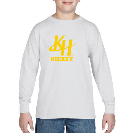 KH Hockey Youth Heavy Cotton™ Youth Long Sleeve T-Shirt - Image 5
