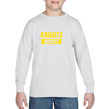 KH Hockey Youth Heavy Cotton™ Youth Long Sleeve T-Shirt - Image 12