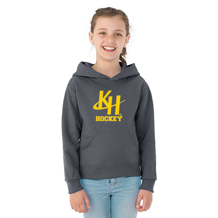 KH Hockey Youth NuBlend® Youth Hooded Sweatshirt - Image 23