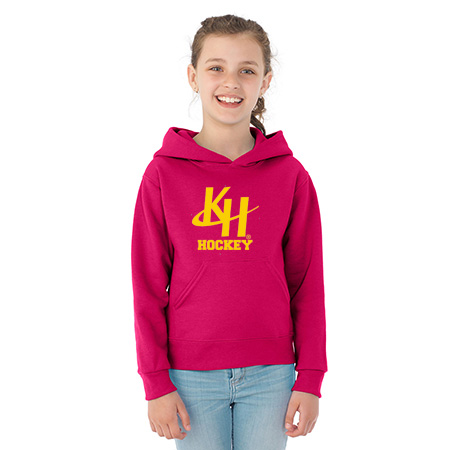 KH Hockey Youth NuBlend® Youth Hooded Sweatshirt - Image 6