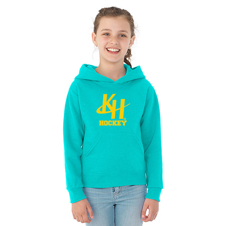 KH Hockey Youth NuBlend® Youth Hooded Sweatshirt - Image 2