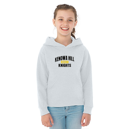 KH Hockey Youth NuBlend® Youth Hooded Sweatshirt - Image 4