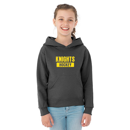KH Hockey Youth NuBlend® Youth Hooded Sweatshirt - Image 22