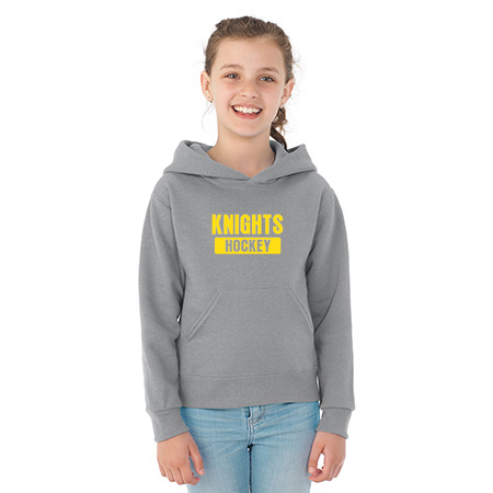 KH Hockey Youth NuBlend® Youth Hooded Sweatshirt - Image 7