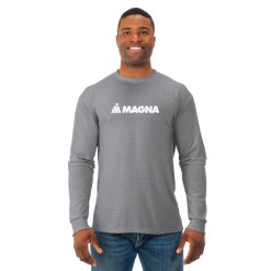 Magna Office Adult Dri-Power® Polyester Long Sleeve T-Shirt