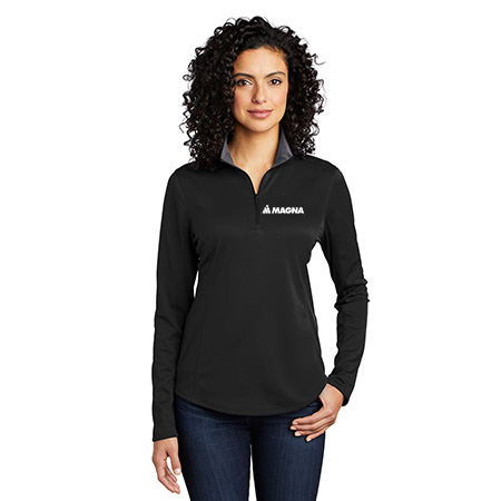 Magna Office Ladies Ladies Silk Touch ™ Performance 1/4-Zip - Image 4