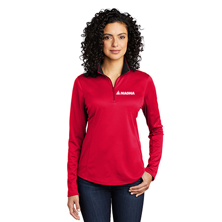 Magna Office Ladies Ladies Silk Touch ™ Performance 1/4-Zip - Image 5
